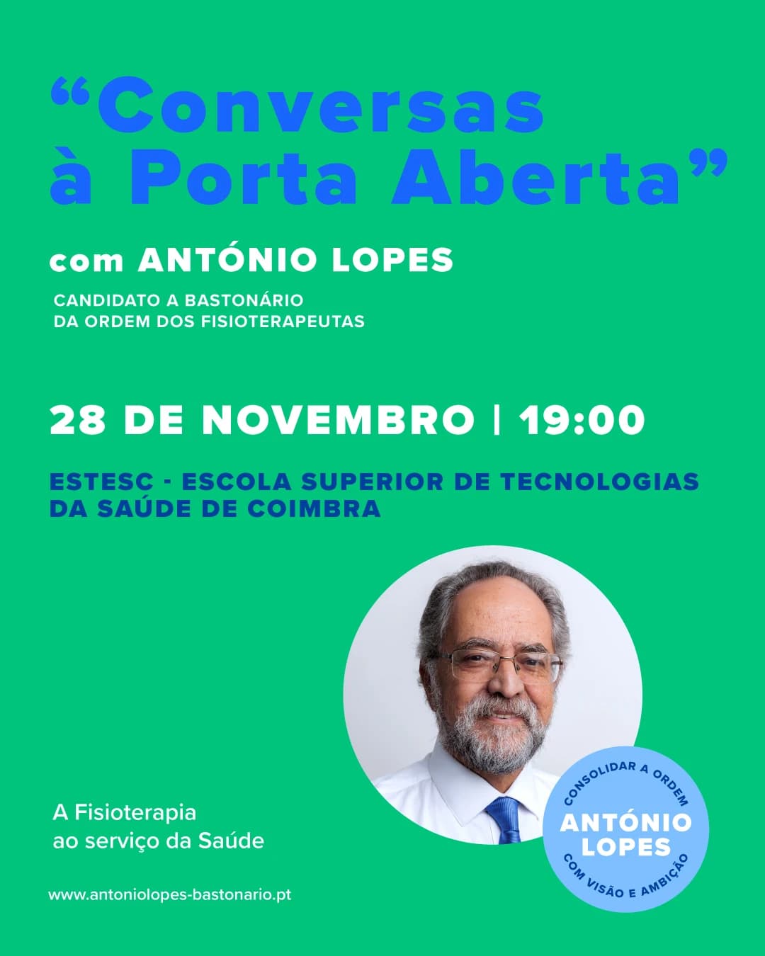 Conversas à Porta Aberta #3 - Coimbra